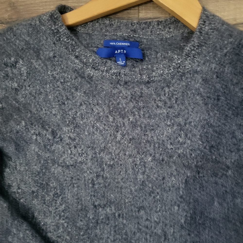 Apt. 9 Men's Charcoal Crewneck Sweater